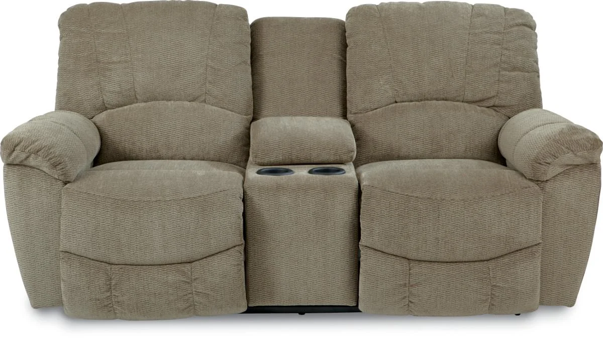 LaZBoy Hayes 49P537 Casual Power Reclining Loveseat with Storage